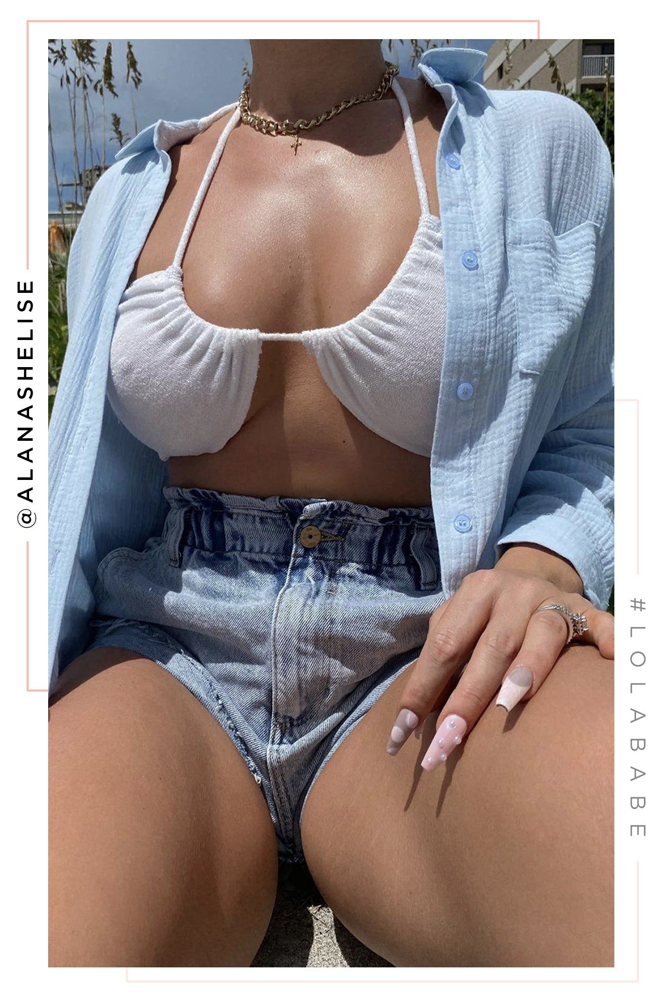 Summer Chill - Light Blue sold by Miss Lola product image thumbnail 4