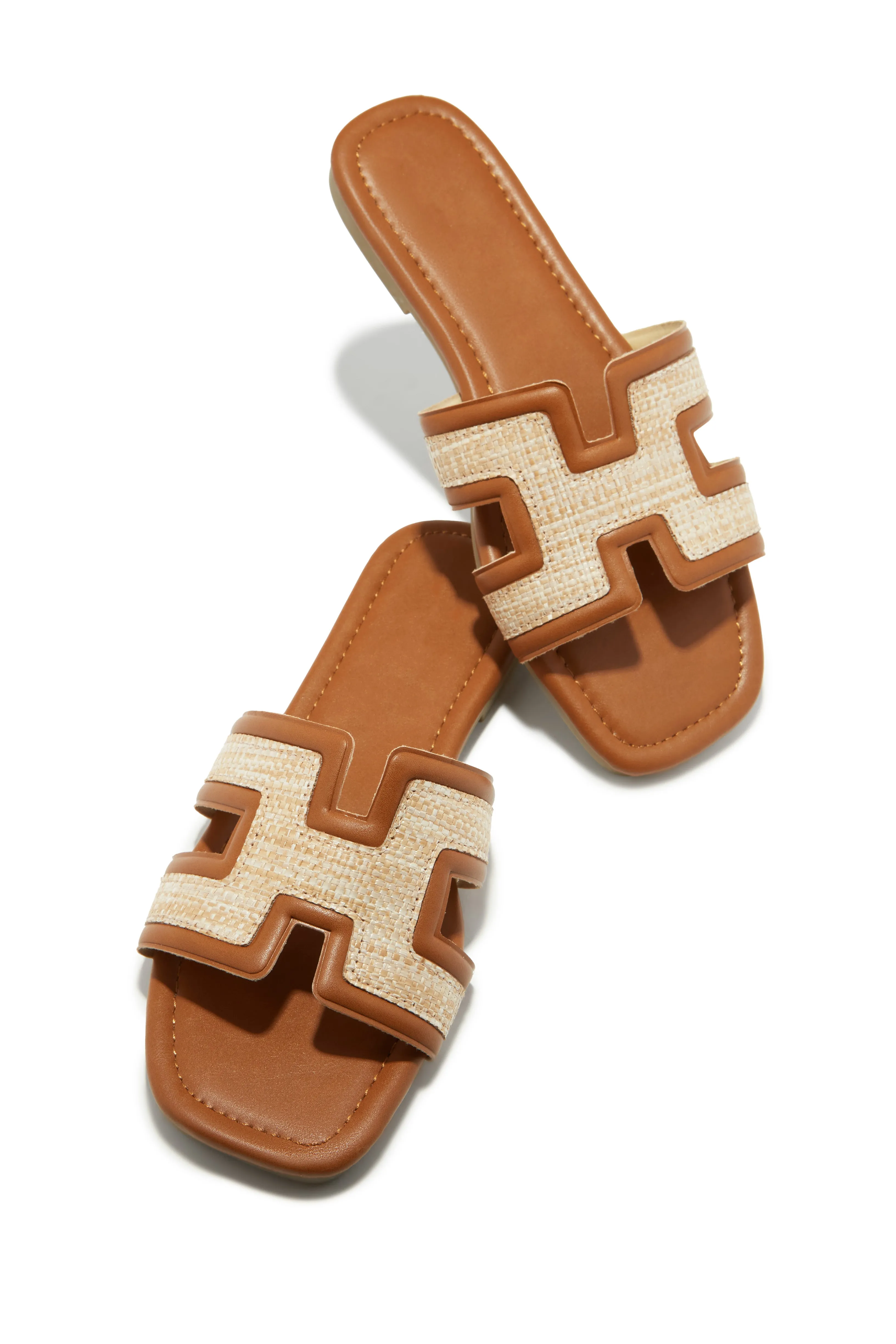Yuliana Slip On Sandals - Tan sold by Miss Lola product image thumbnail 4