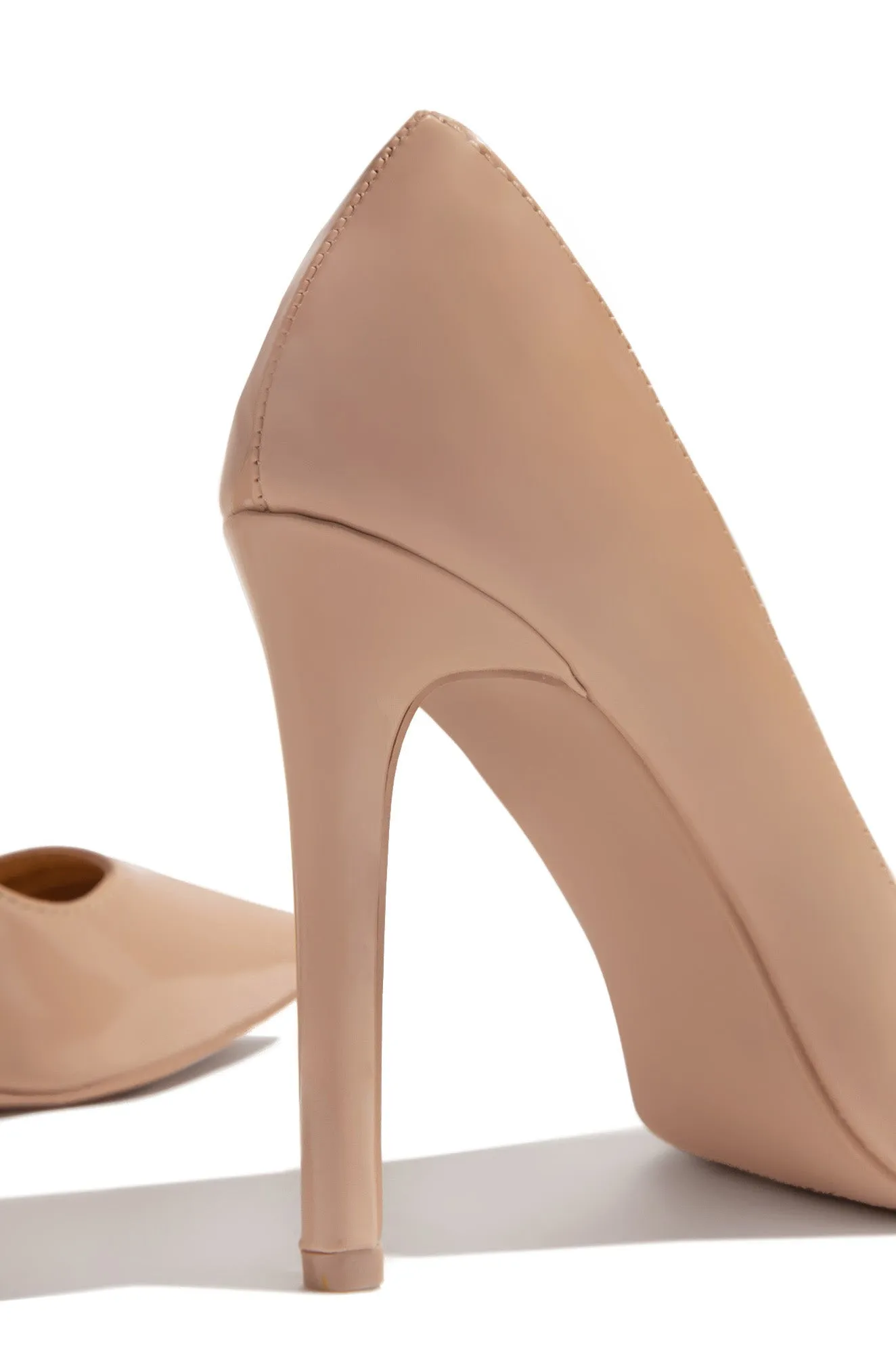 Internet Celebrity High Heel Pumps - Nude sold by Miss Lola product image thumbnail 3