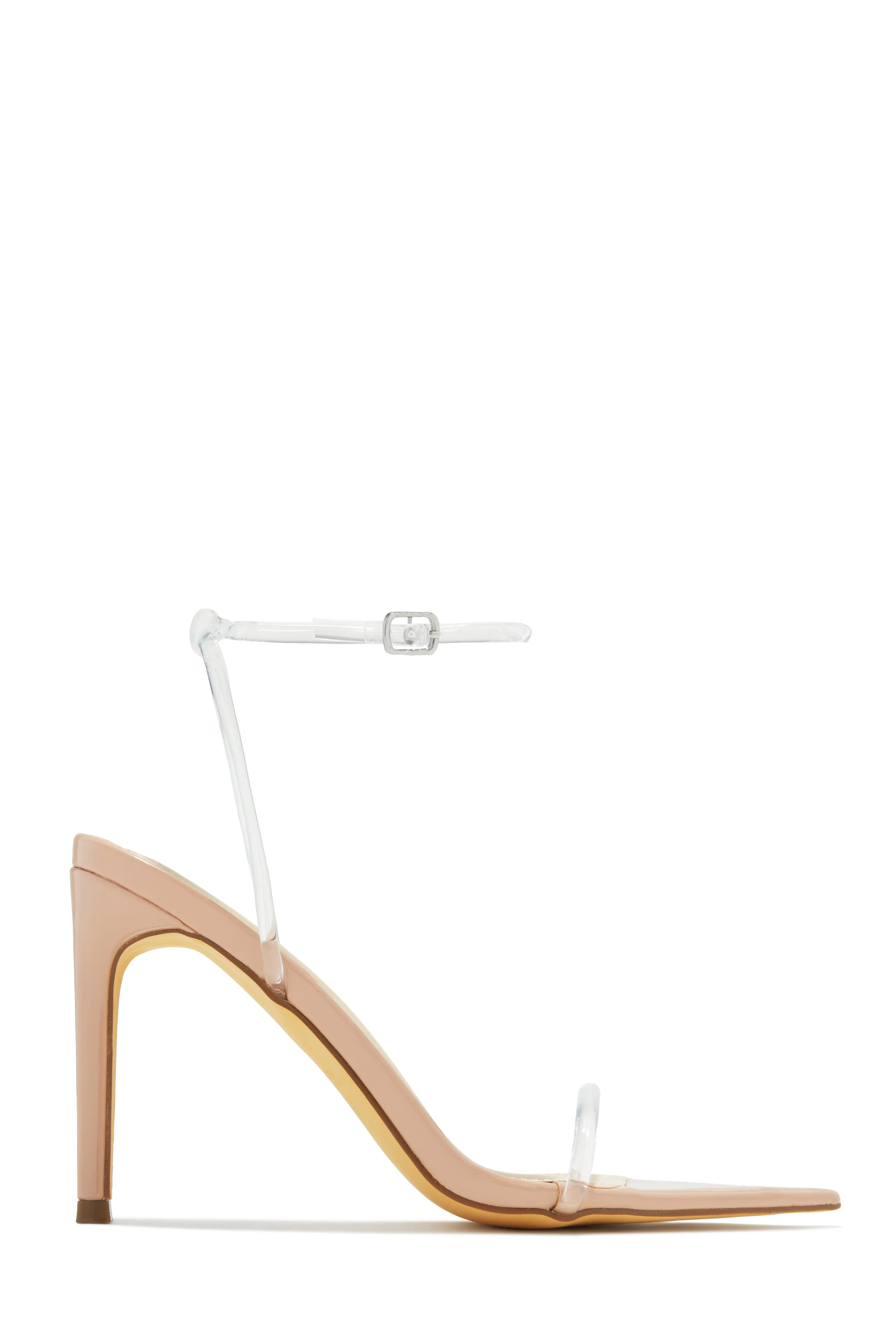 Anezia Single Sole High Heels - Clear sold by Miss Lola product image thumbnail 4