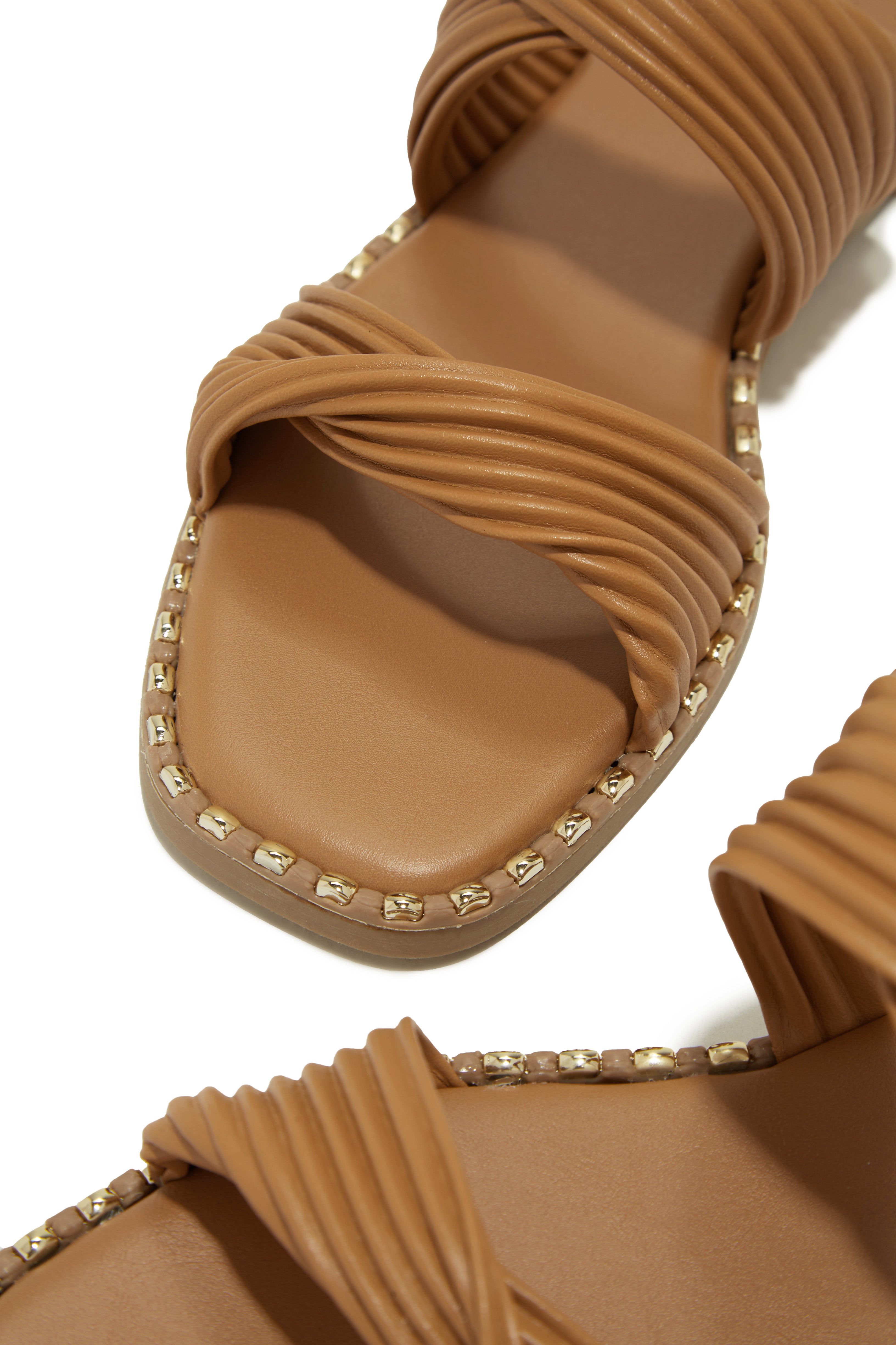 Cabo Dreams Slip On Sandals - Tan sold by Miss Lola product image thumbnail 4