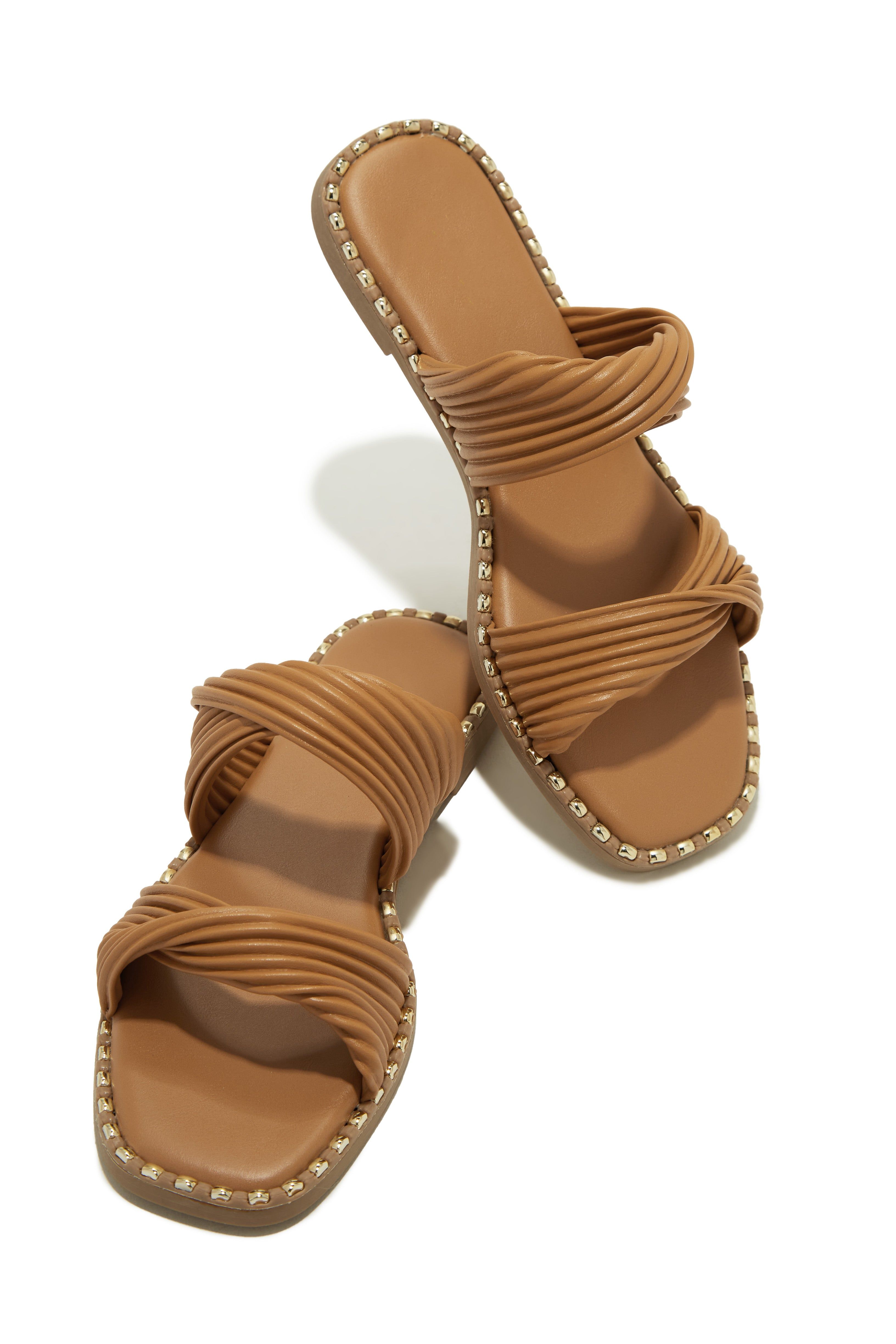 Cabo Dreams Slip On Sandals - Tan sold by Miss Lola product image thumbnail 5
