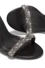 Dayana Embellished Block High Heels - Black sold by Miss Lola