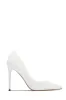 Savanna High Heel Pumps - White sold by Miss Lola