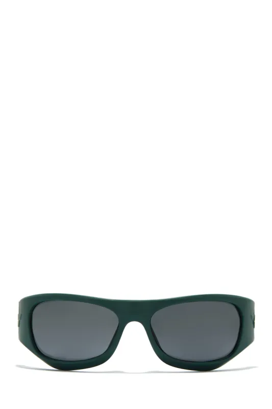Kyata Oversized Sunglasses - Green sold by Miss Lola