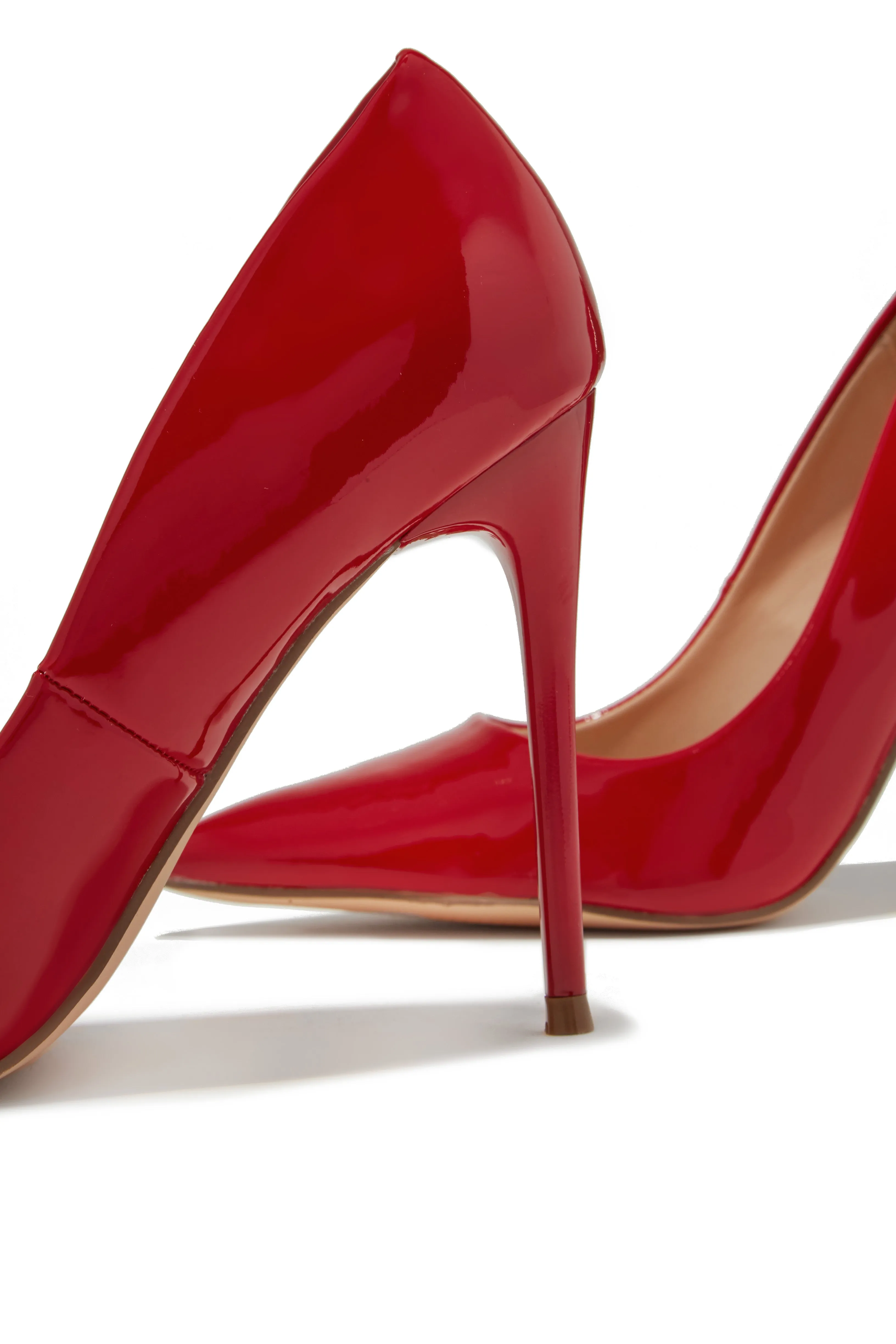 Savanna High Heel Pumps - Red sold by Miss Lola product image thumbnail 4