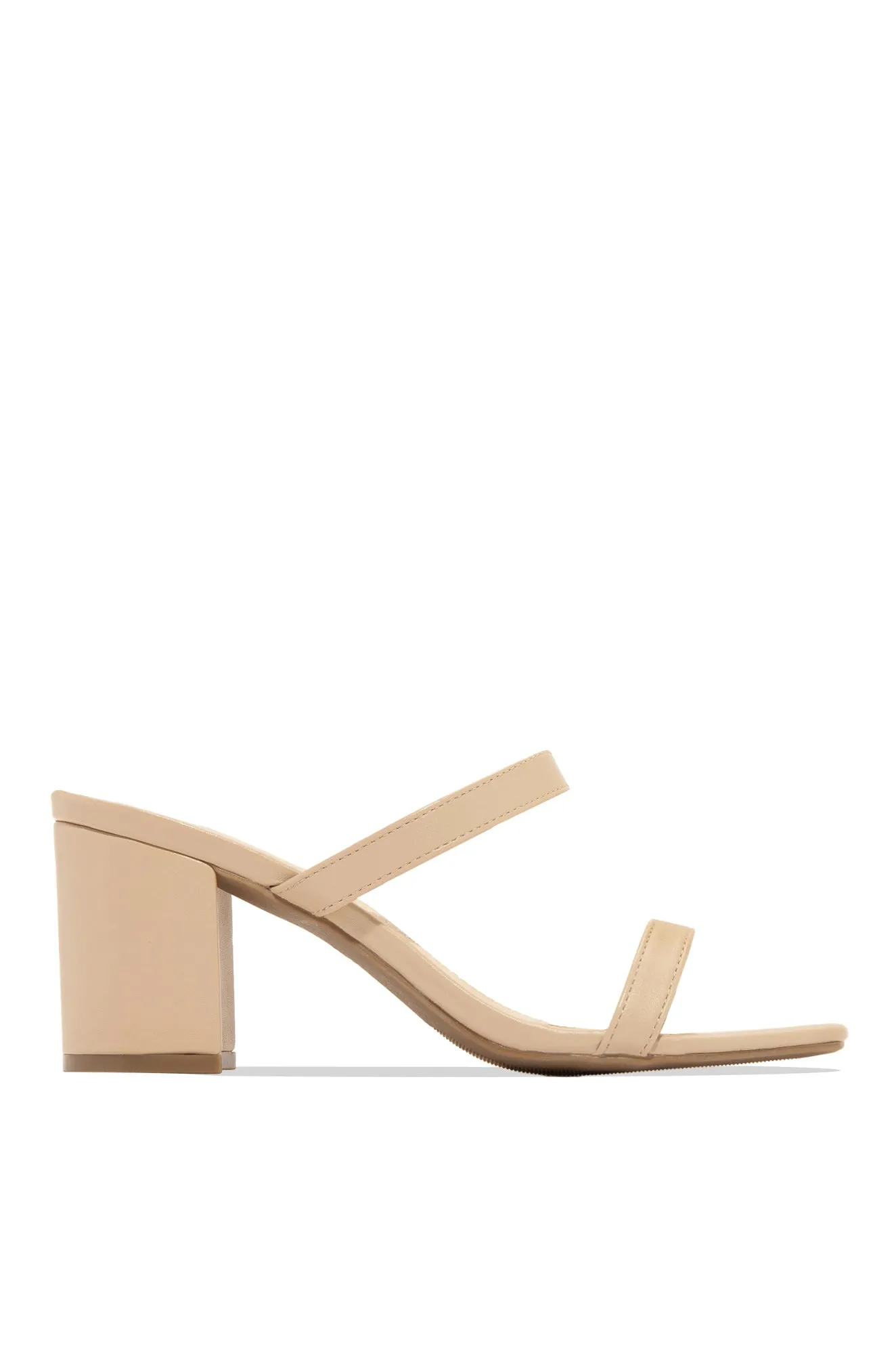 The Muse Block Heel Mules - Silver sold by Miss Lola product image thumbnail 5