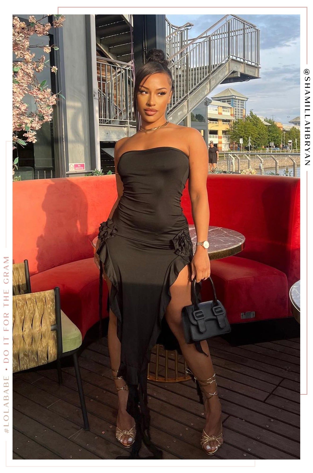 Shyla - Black sold by Miss Lola product image thumbnail 5