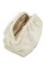 Henny Terry Cloth Clutch - Cream sold by Miss Lola