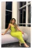 Eliani Embellished Maxi Dress - Lime sold by Miss Lola