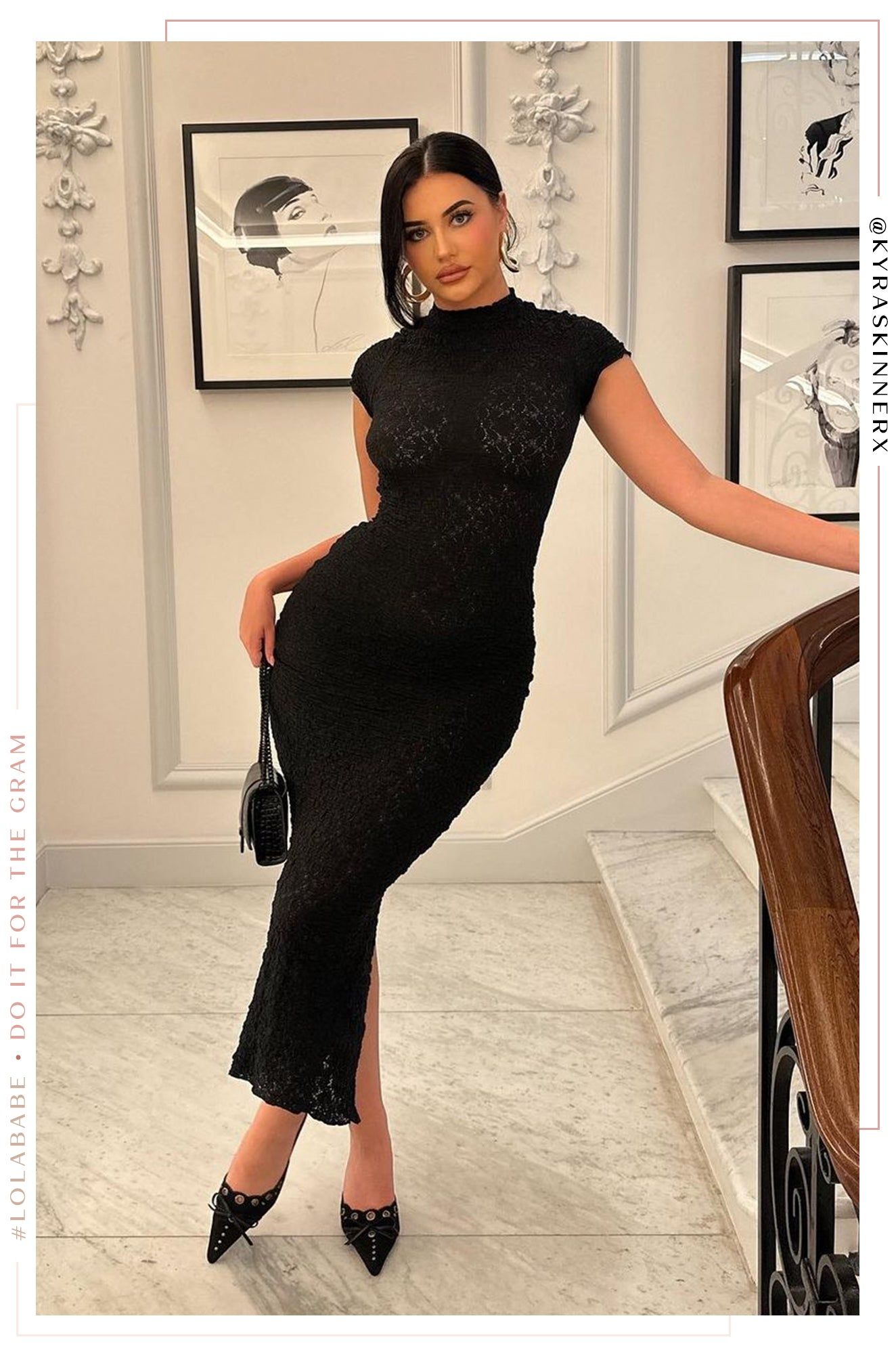 Miranda - Black sold by Miss Lola product image thumbnail 4