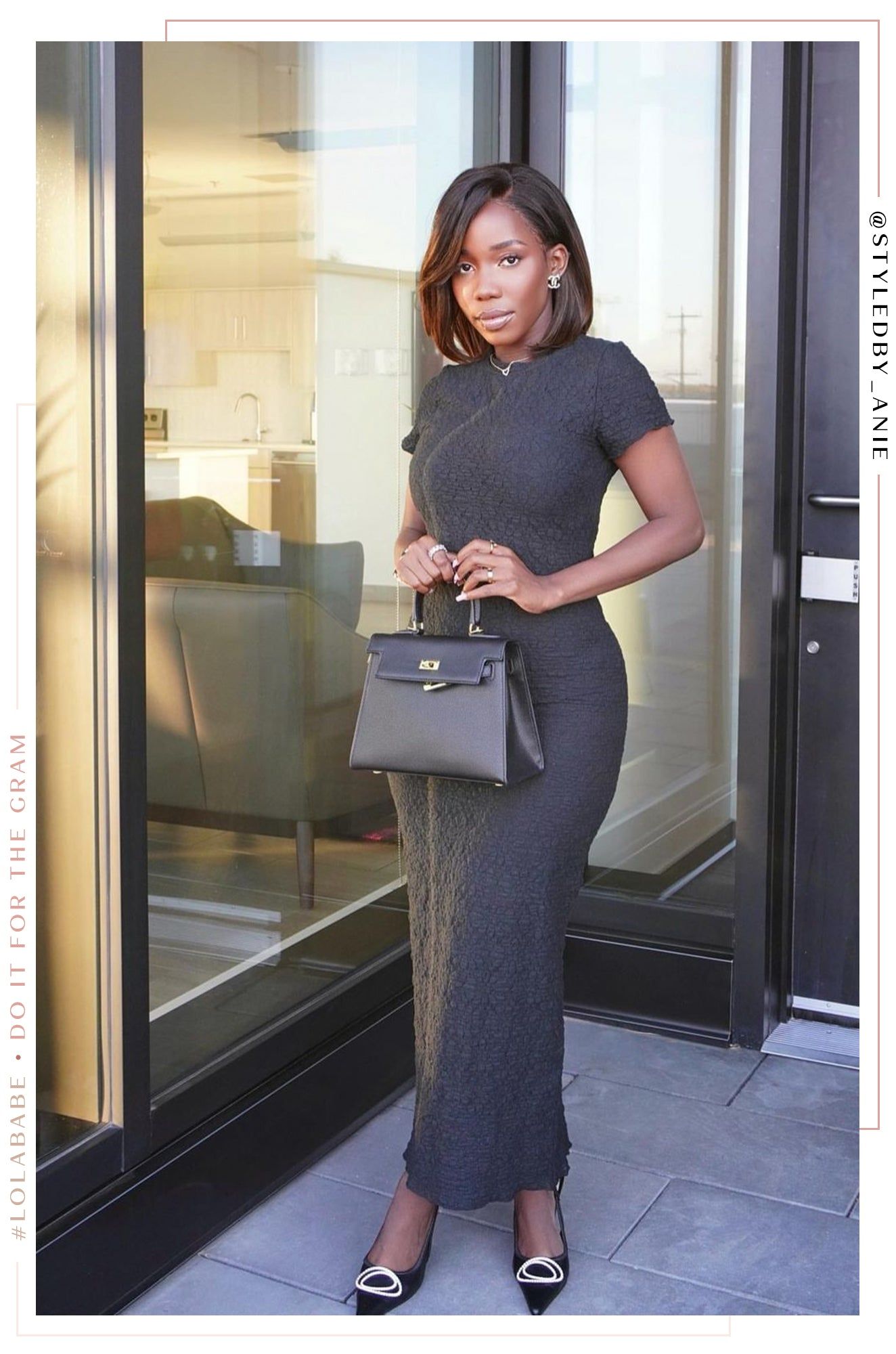 Miranda - Black sold by Miss Lola product image thumbnail 3