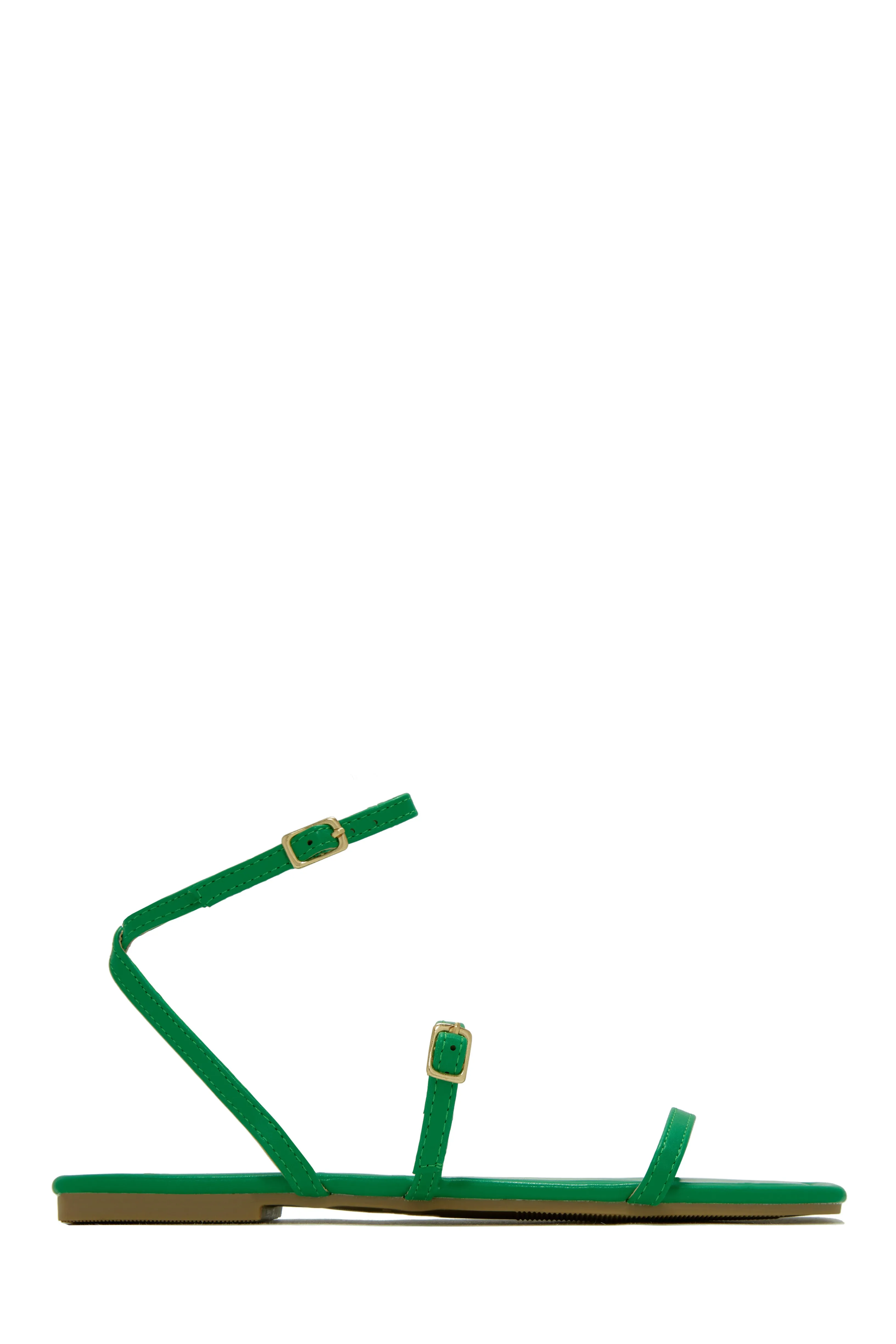 Bali Beach Flat Sandals - Green sold by Miss Lola product image thumbnail 5