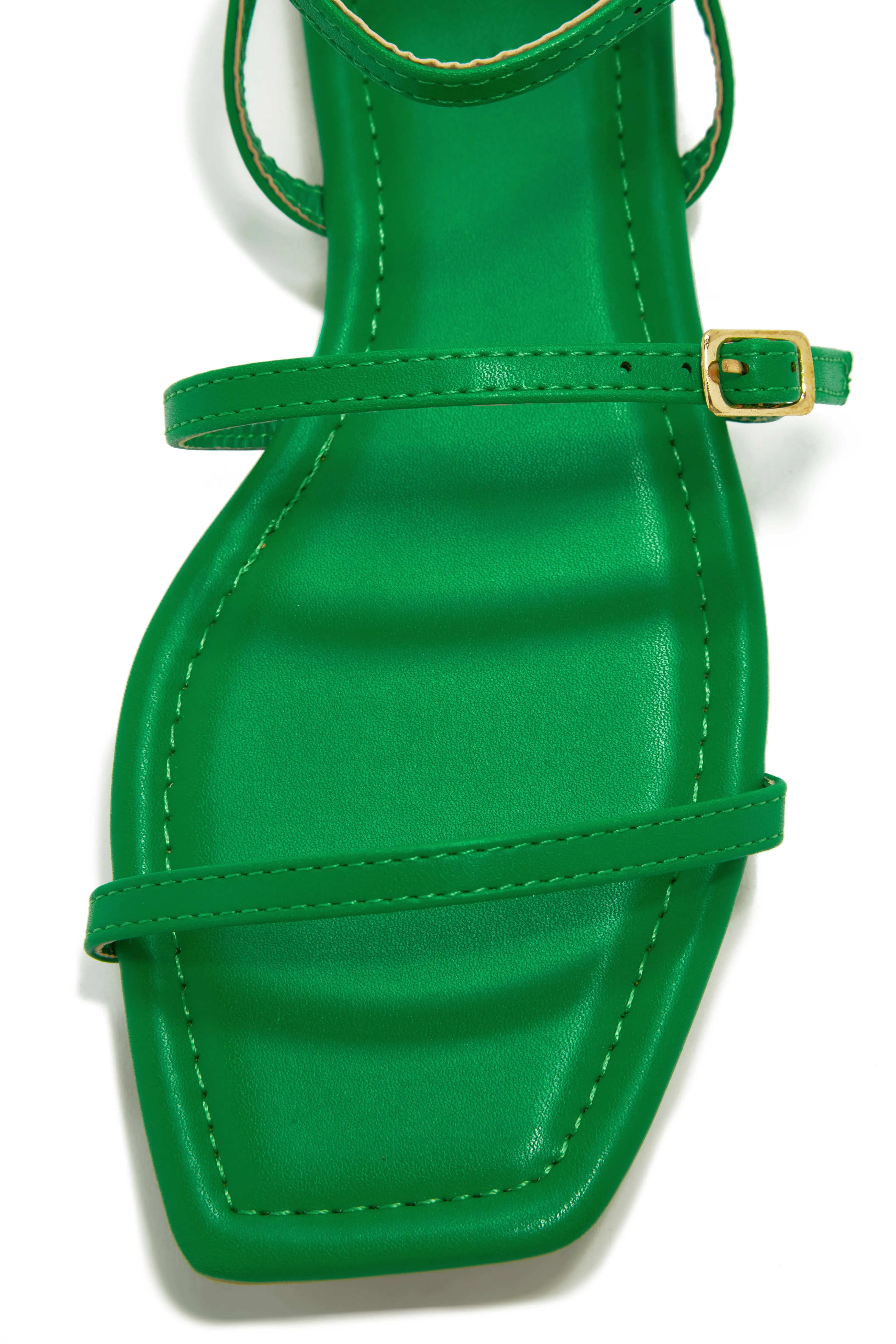 Bali Beach Flat Sandals - Green sold by Miss Lola product image thumbnail 4