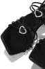 Lovestruck Embellished Strappy High Heels - Black sold by Miss Lola