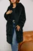 Griselda Faux Fur Coat - Black sold by Miss Lola