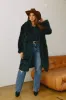 Griselda Faux Fur Coat - Black sold by Miss Lola