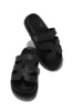 Kairi Chunky Slip On Sandals - Black sold by Miss Lola