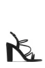 Victoria Block Heels - Black sold by Miss Lola