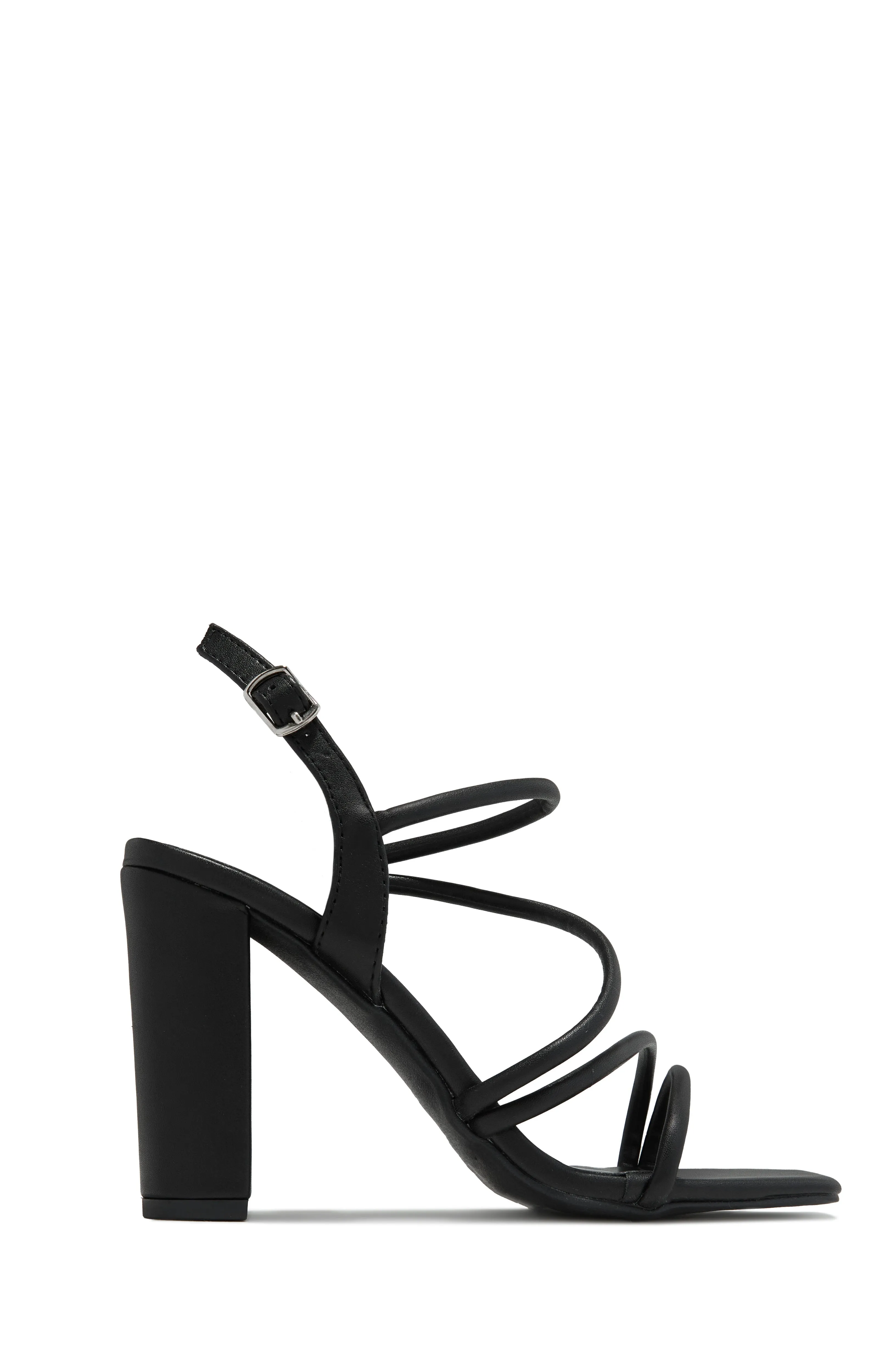Victoria Block Heels - Black sold by Miss Lola product image thumbnail 5
