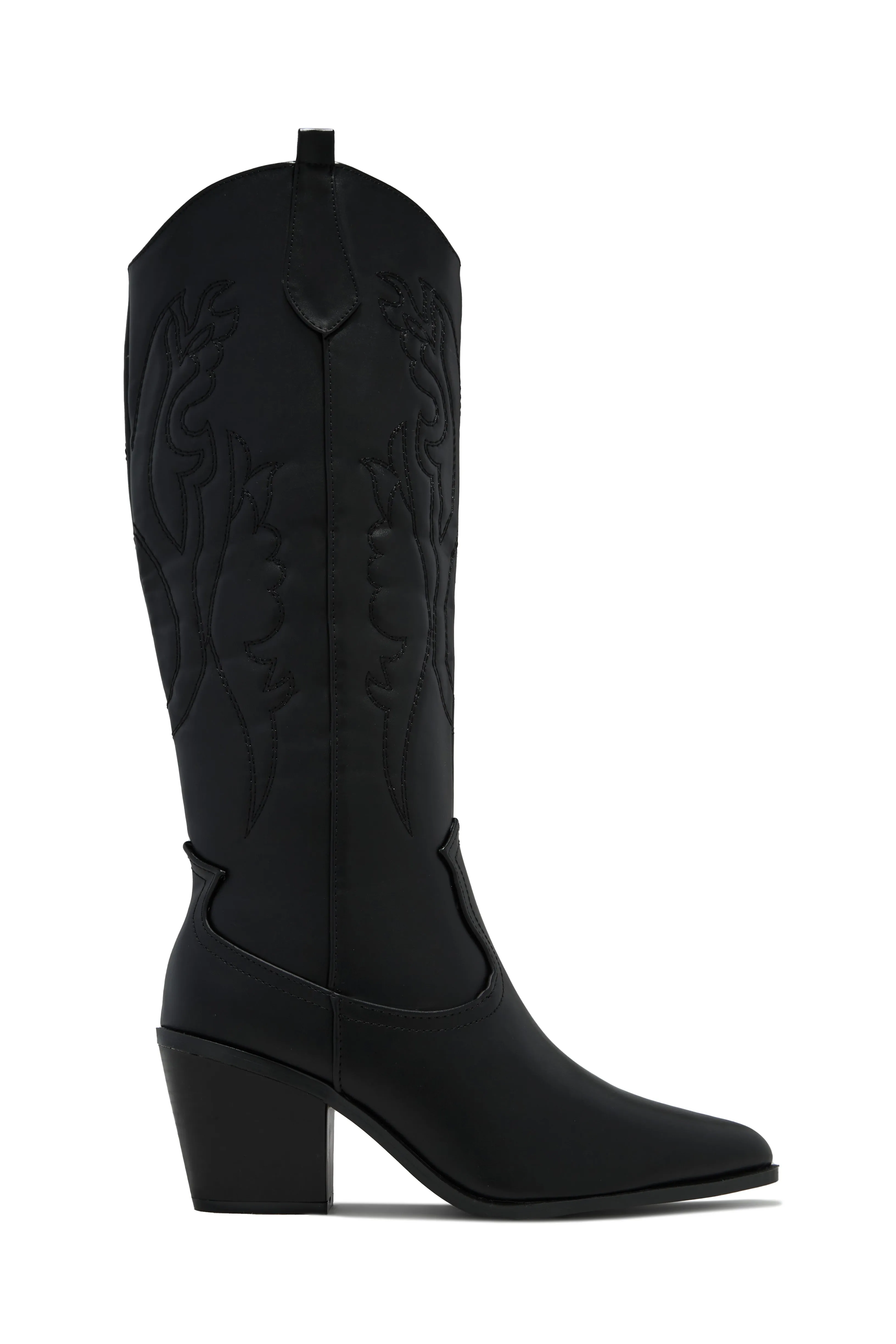 Miller Cowgirl Boots - Black sold by Miss Lola product image thumbnail 5