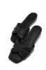 Alazia Slip On Sandals - Black sold by Miss Lola