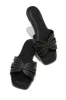 Alazia Slip On Sandals - Black sold by Miss Lola