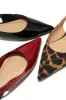 Mila Pointed Toe Flats - Leopard sold by Miss Lola
