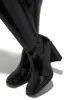 Rylee Block Heel Knee High Boots - Black sold by Miss Lola