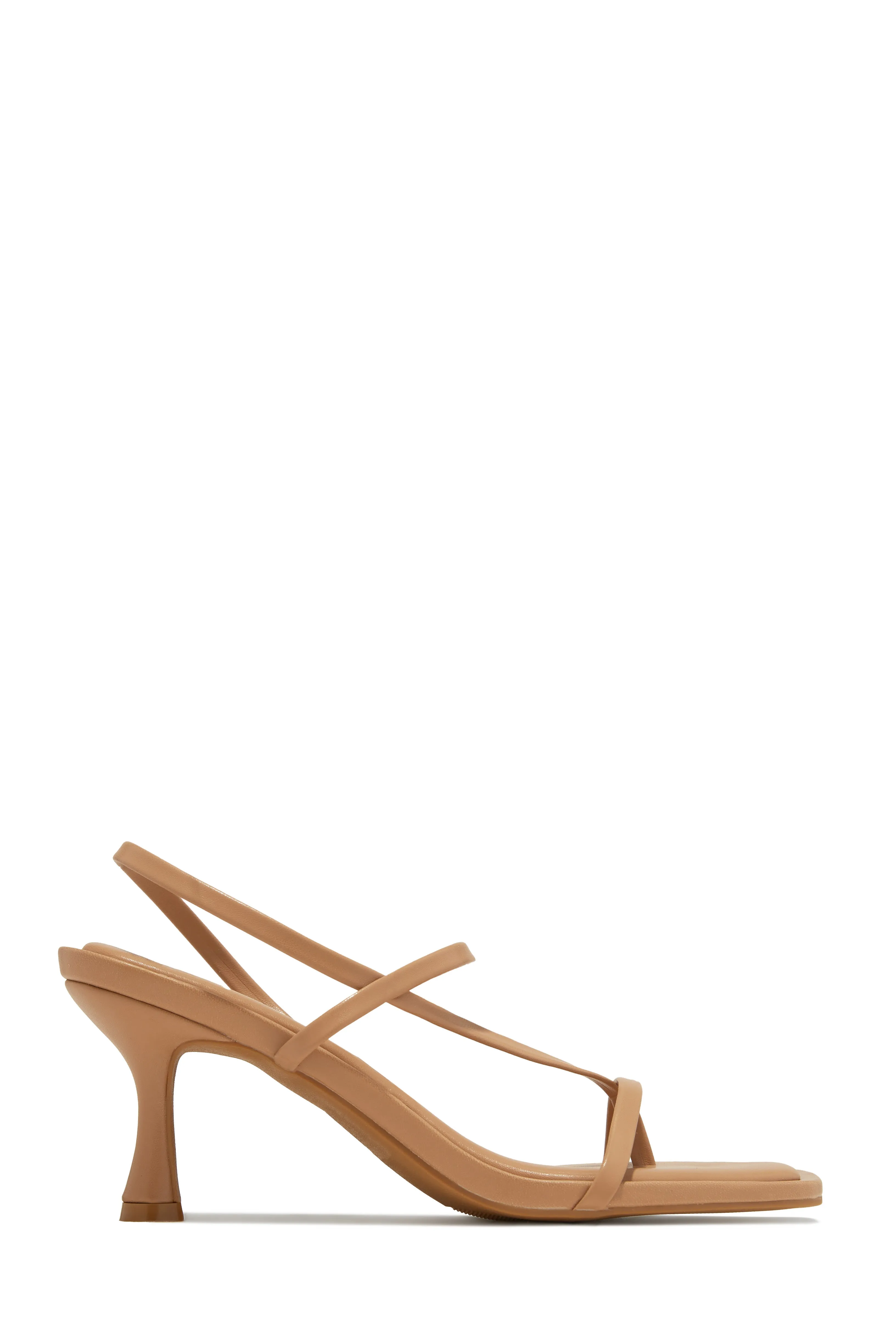 Elsie Slingback Mid Heels - Nude sold by Miss Lola product image thumbnail 5