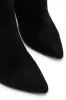 Guilt Trip Heel Ankle Boots - Black sold by Miss Lola