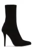 Guilt Trip Heel Ankle Boots - Black sold by Miss Lola