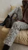 Naya Leopard Denim Straight Leg Pant - Leopard sold by Miss Lola