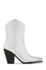 Reba Western Cowgirl Ankle Boots - Silver sold by Miss Lola