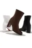 Harlow Block Heel Ankle Boot - Black sold by Miss Lola