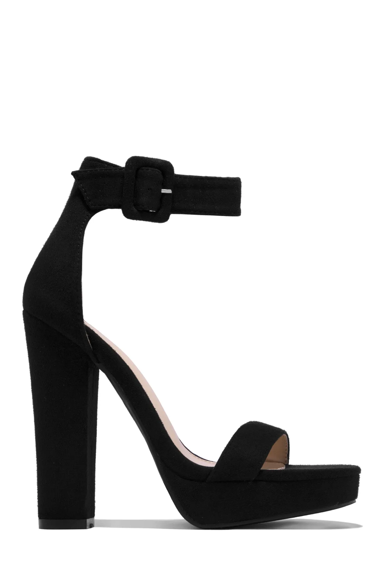 New Limits Platform Block Heels - Black sold by Miss Lola product image thumbnail 4