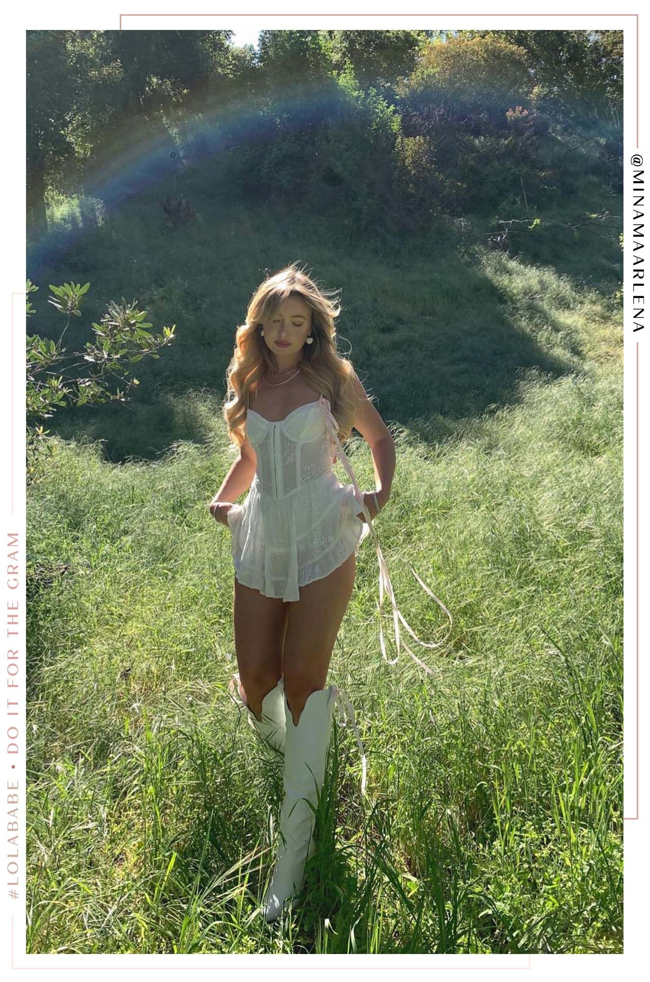 Free Spirit - White sold by Miss Lola product image thumbnail 3