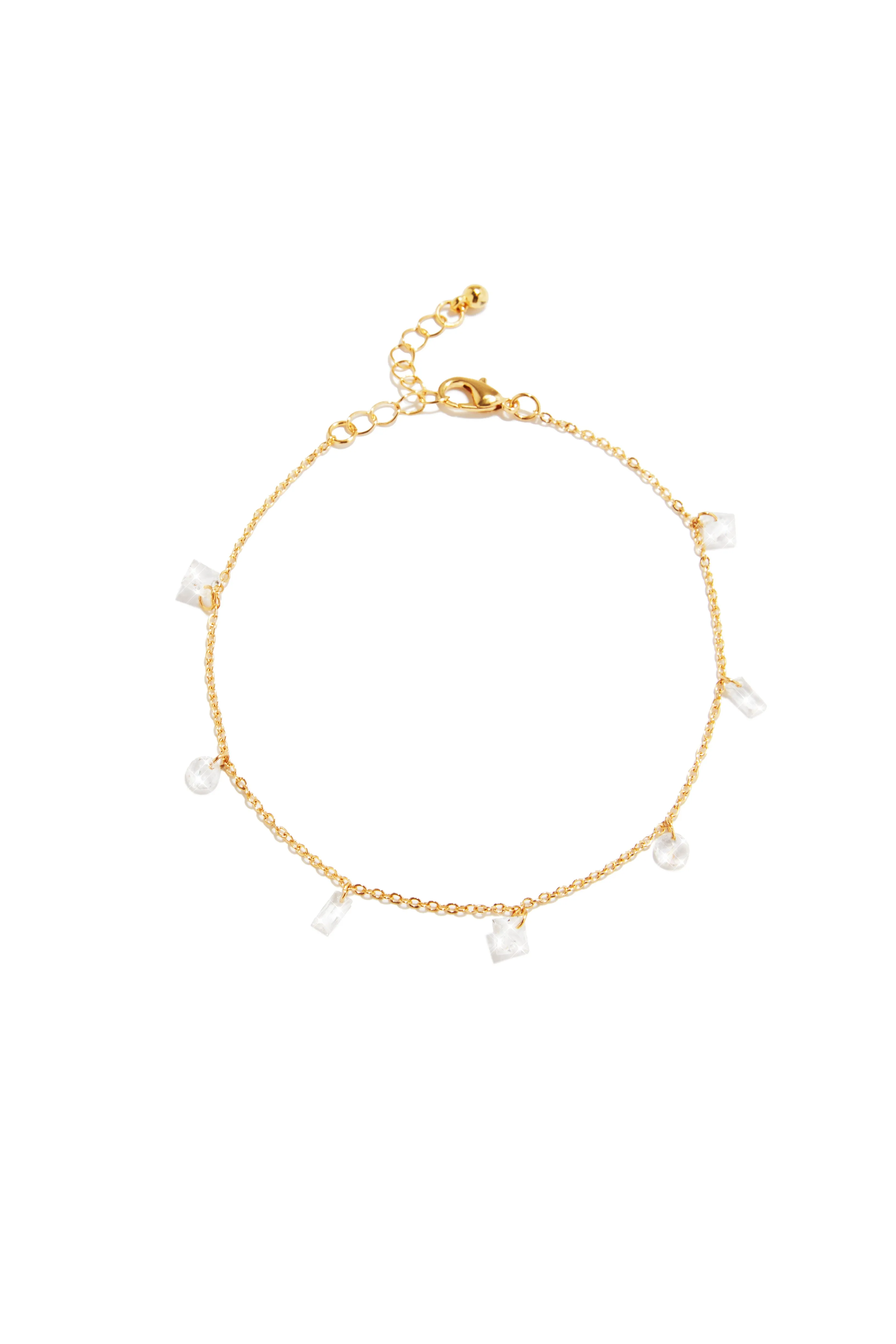 Zyna Anklet - Gold sold by Miss Lola