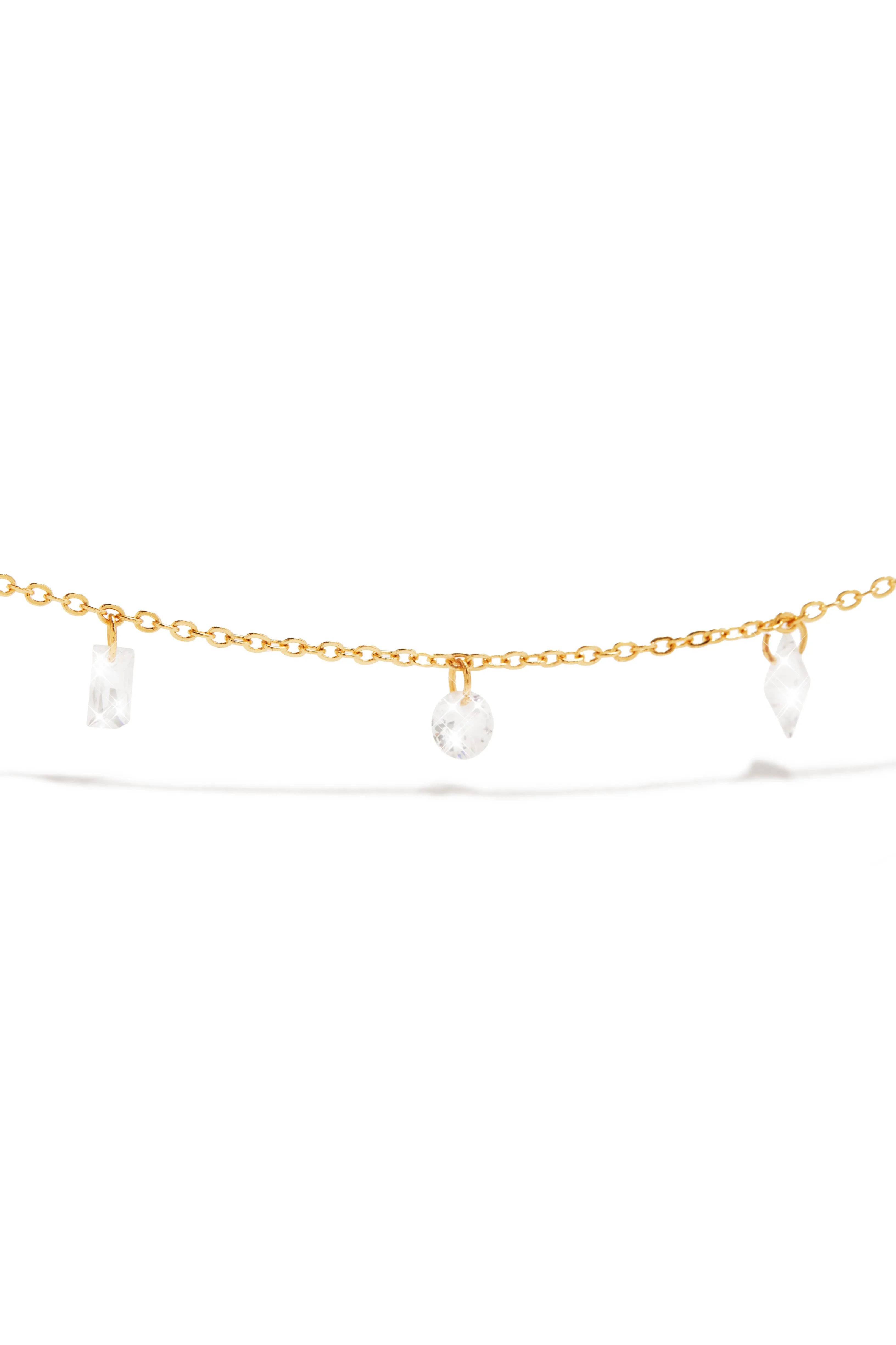 Zyna Anklet - Gold sold by Miss Lola product image thumbnail 2