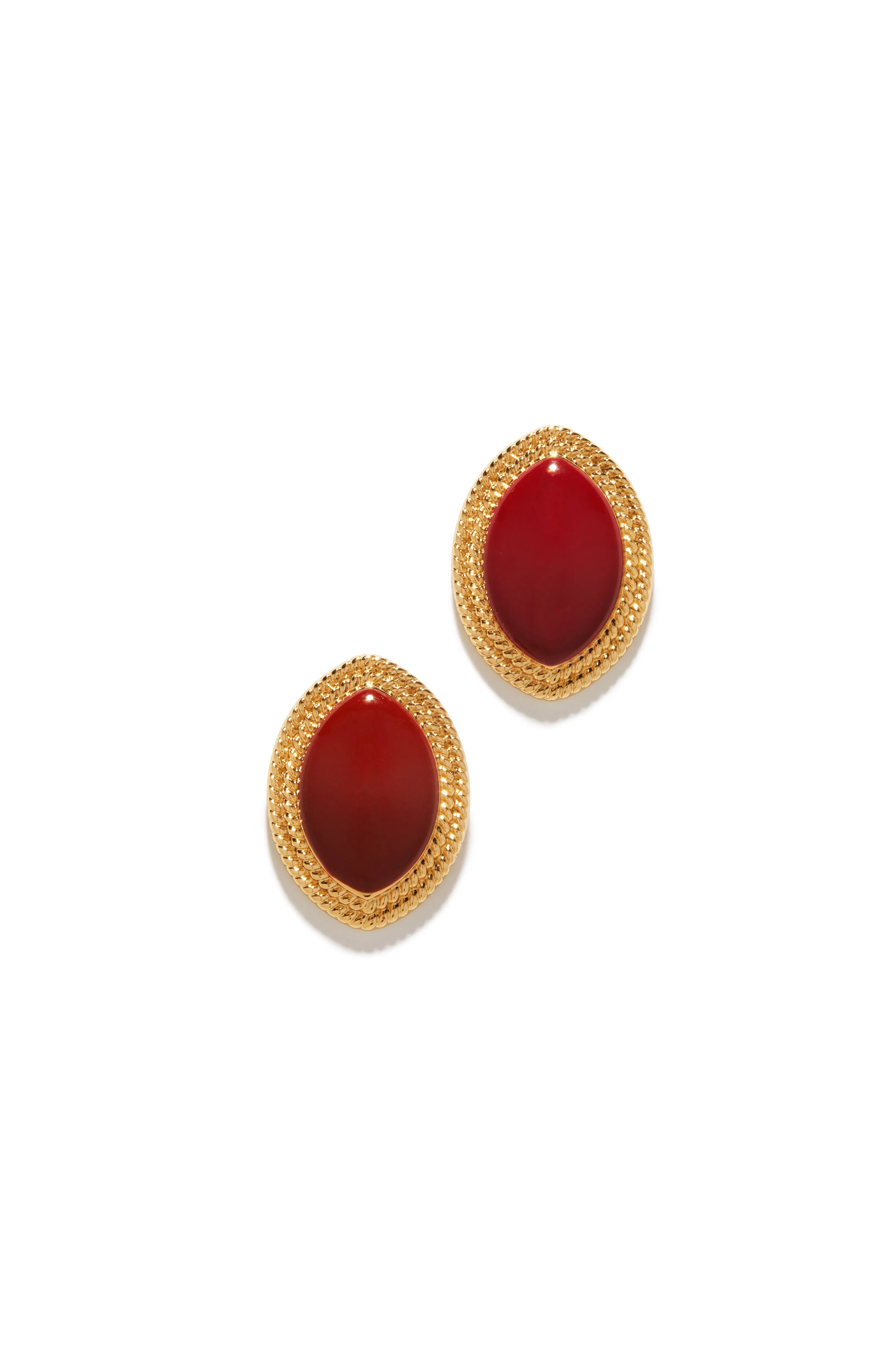 Cecelie Statement Earring - Red sold by Miss Lola product image thumbnail 2