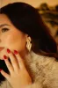 Emmalyn Statement Earring - Gold sold by Miss Lola