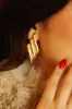 Emmalyn Statement Earring - Gold sold by Miss Lola