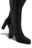 Paula Block Heel Boots - Black sold by Miss Lola