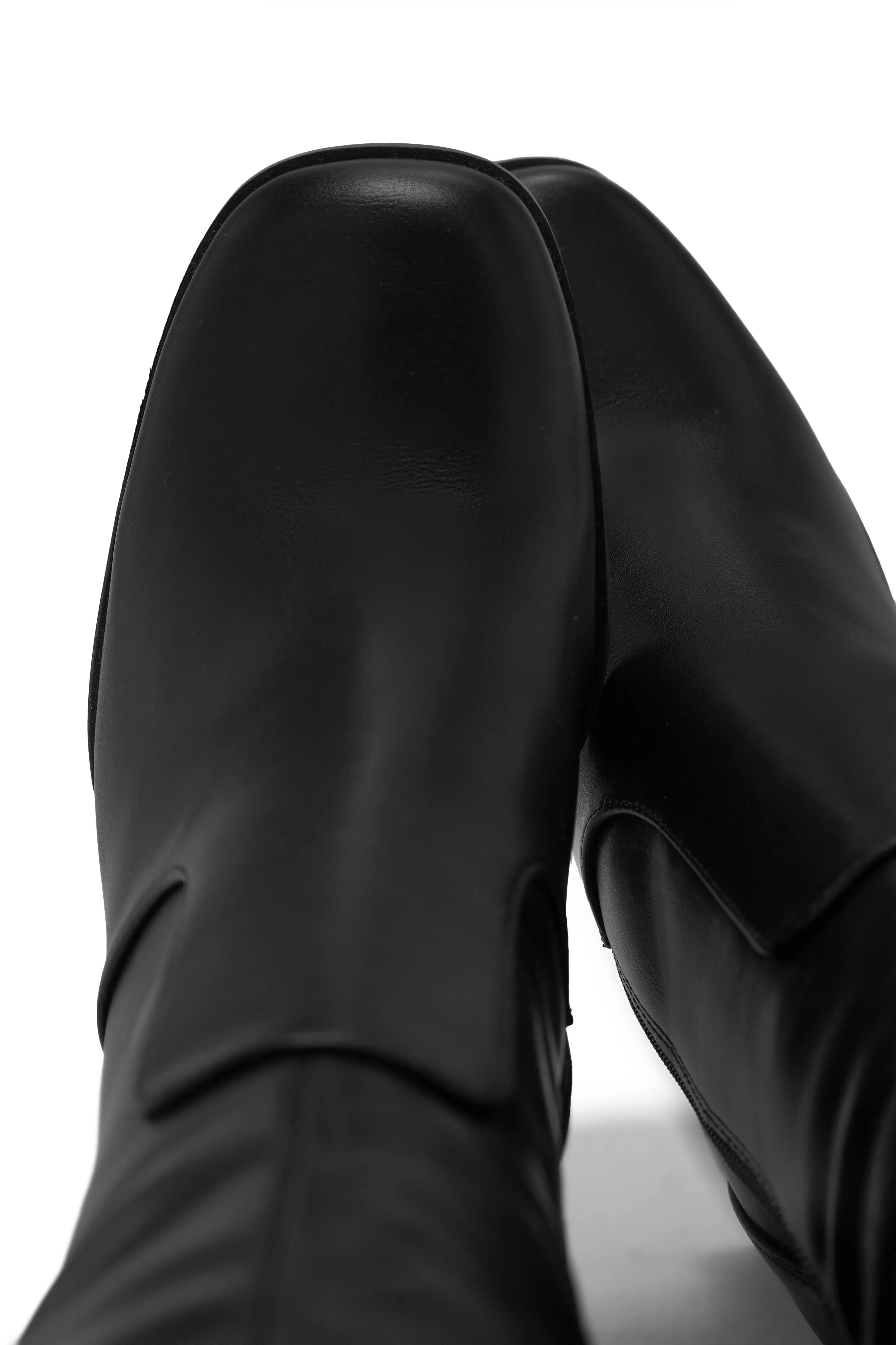 Paula Block Heel Boots - Black sold by Miss Lola product image thumbnail 4