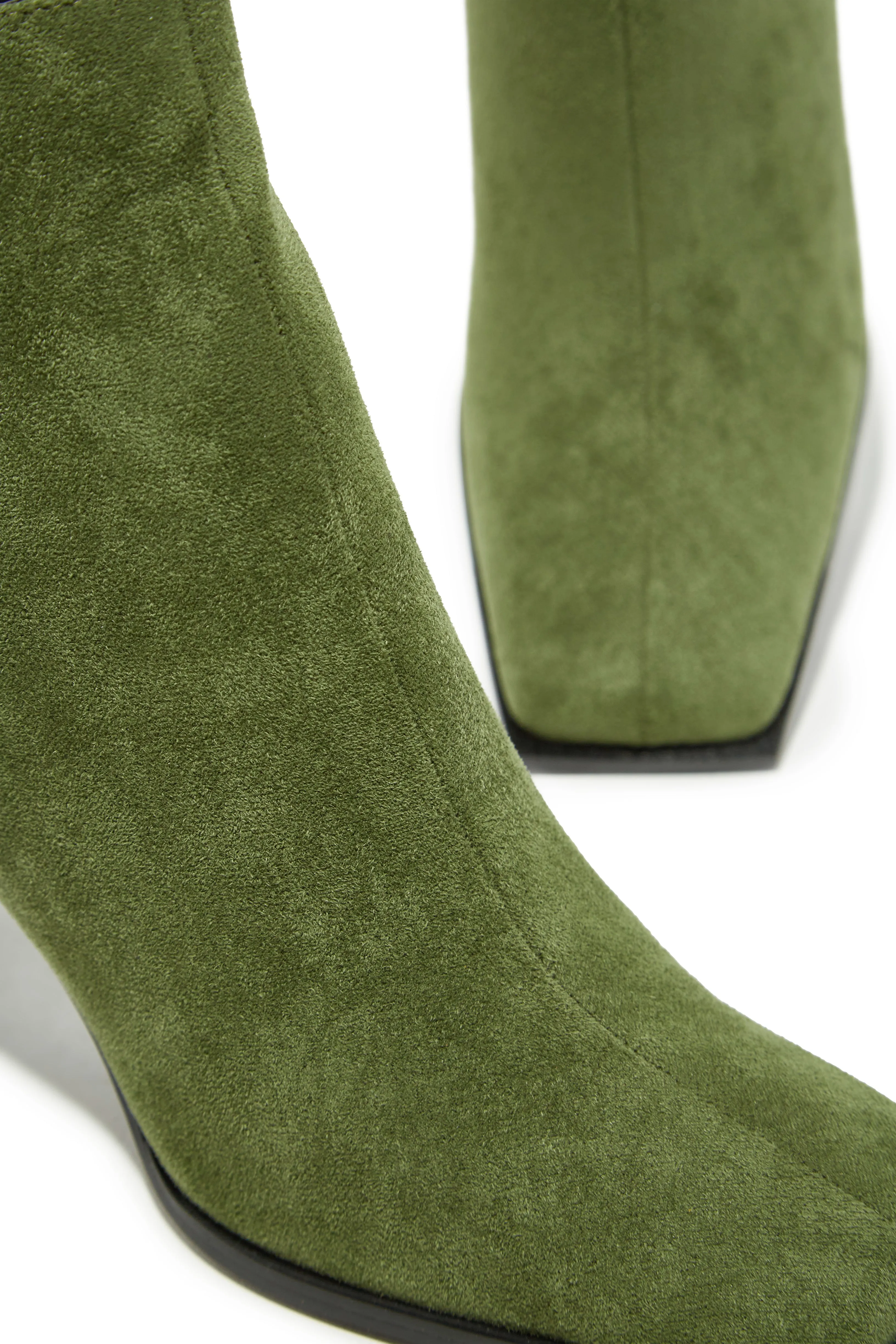 Laylah Ankle Boots - Green sold by Miss Lola product image thumbnail 2