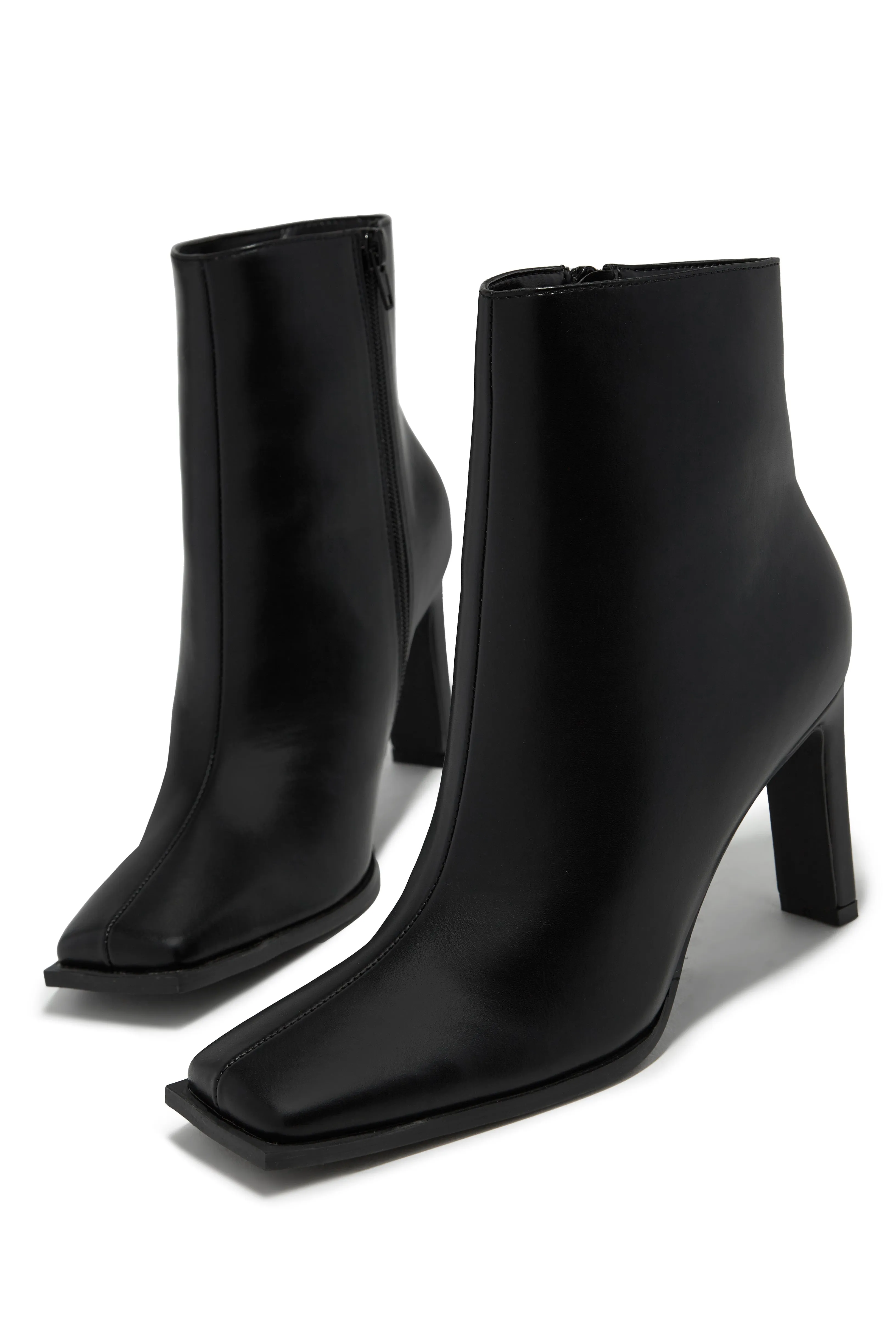Laylah Ankle Boots - Black sold by Miss Lola