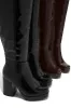 Kami Platform Block Heel Boots - Black sold by Miss Lola