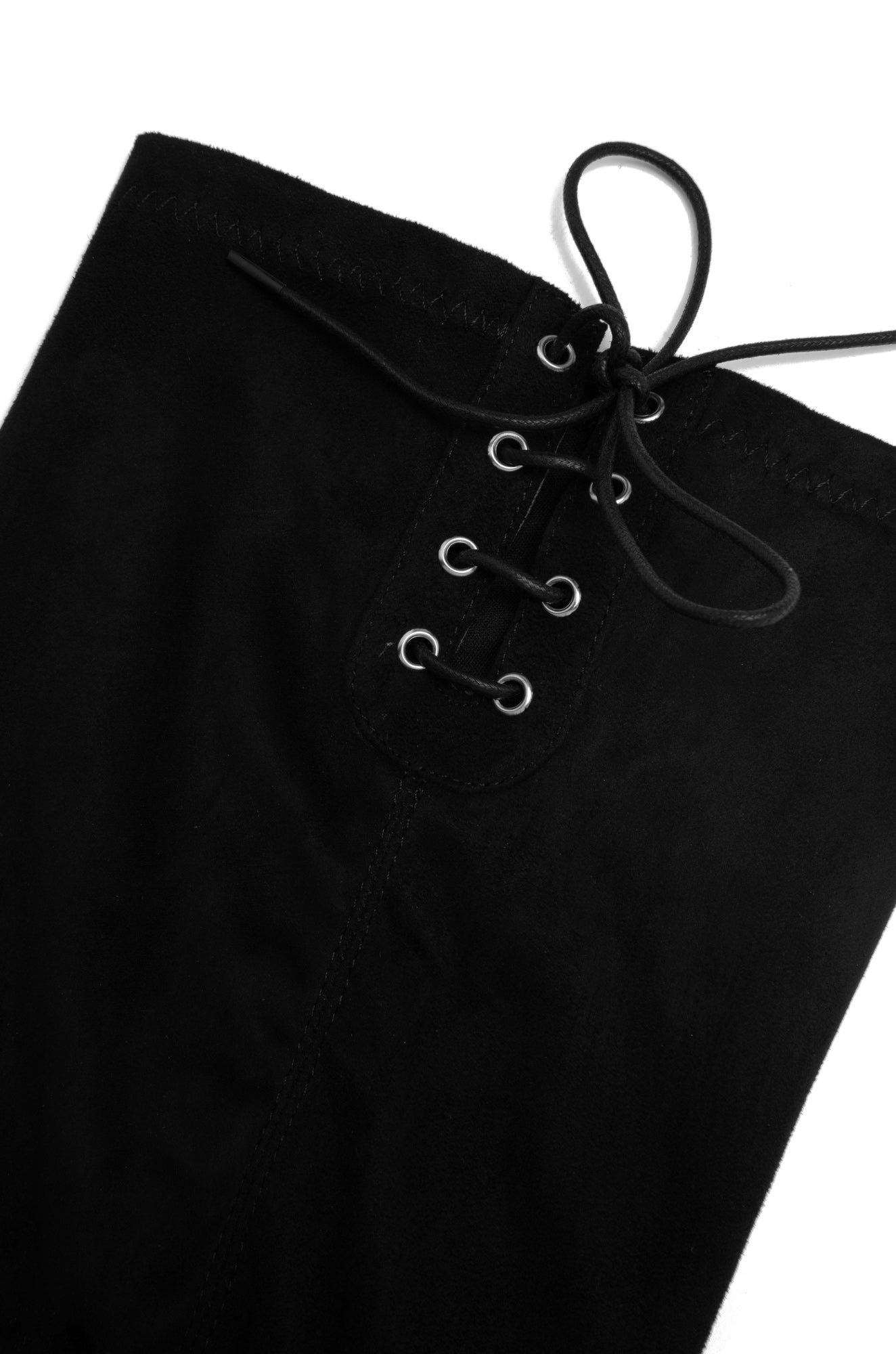 Maylene Over The Knee Wide Fit Boots - Black sold by Miss Lola product image thumbnail 2