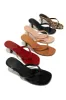 Tania Single Sole Mule Heels - Black Croc sold by Miss Lola
