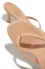Tania Single Sole Mule Heels - Nude sold by Miss Lola
